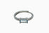 Ameya अमेय | Blauer Topas | Ring | Silber | Rhodiniert